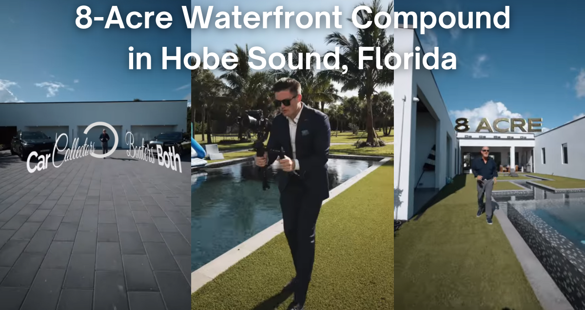 A collage of photos from 9741 SE Gomez  Ave in Hobe Sound